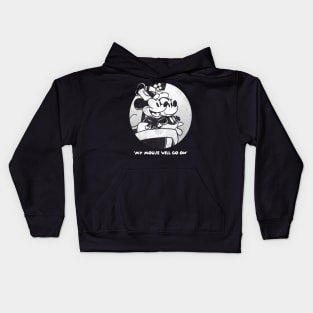 My Mouse Will Go On Kids Hoodie